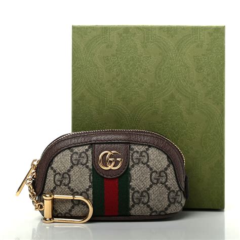 gucci keychain pouch replica|gucci ophidia gg key pouch.